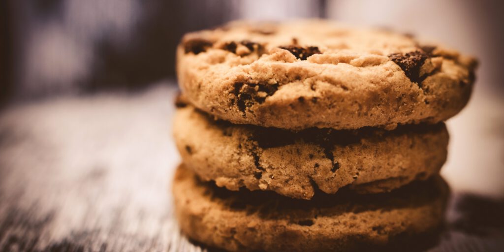 Cookies aux flocons d'avoine rectte